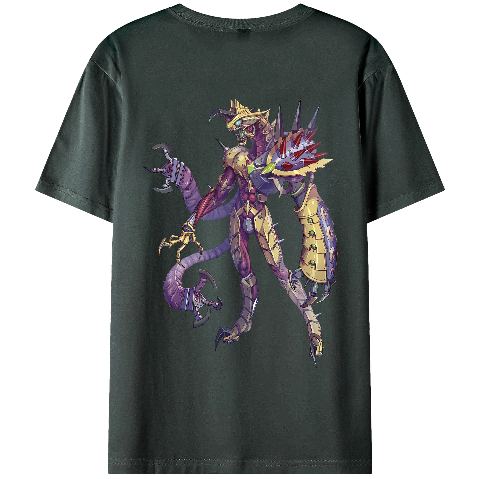 （画像用） ウルトラマン Ultraman 綿100％ メンズ半袖Tシャツ（バックプリント） 通気性